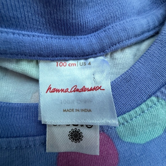 Hanna Andersson Polka Dot Dress Sz 4 - Picture 5 of 6